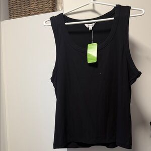 Reitmans Elegant Black Tank Top